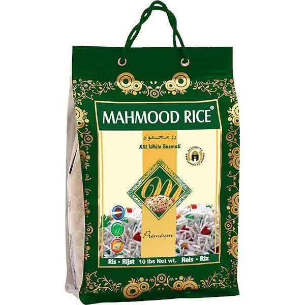 Mahmood XXL White Basmati Premium Rice 10lbs