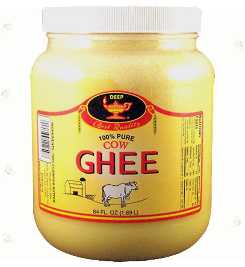 Deep Pure Cow Ghee Clarified Butter (Available in Different Sizes)