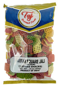 TAJ Fryums Farfar Square Jali Unfried Snacks, 400gm