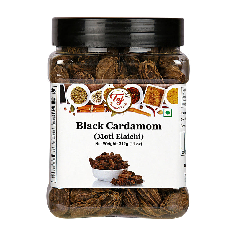 TAJ Black Cardamom, Kali Elaichi 312g (11oz)