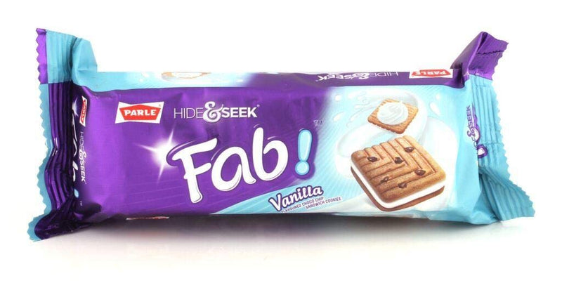 Parle Hide & Seek Fab - Vanilla - 112g(Pack of 1)