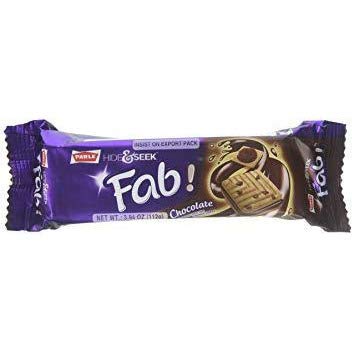 Parle Hide & Seek Fab Chocolate - 112 Gm(Pack of 1)