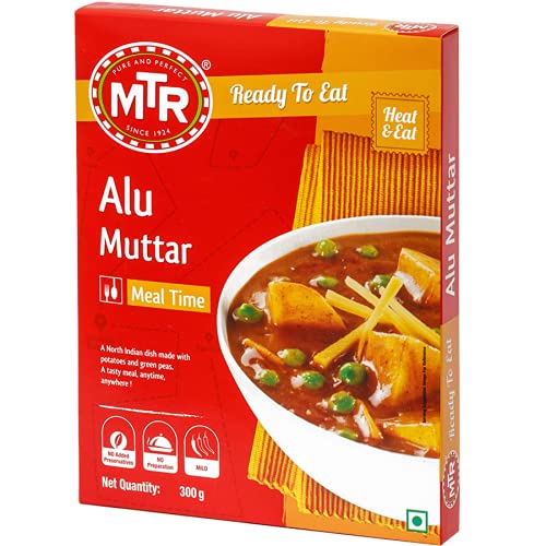 MTR Ready to Eat  - Alu Muttar 10.58oz (300g)