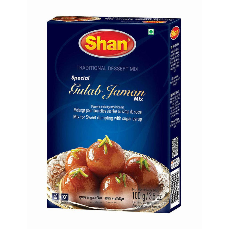 Shan Special Gulab Jaman Traditional Dessert Mix 3.5 oz (100g)