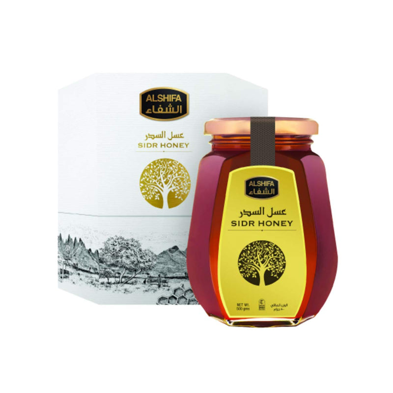 AL SHIFA All Natural Pure Raw Sidr Honey, 500g