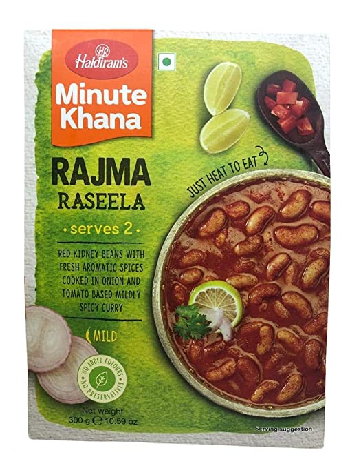 Haldirams Minute Khana  Rajma Raseela 300g (10.59oz)