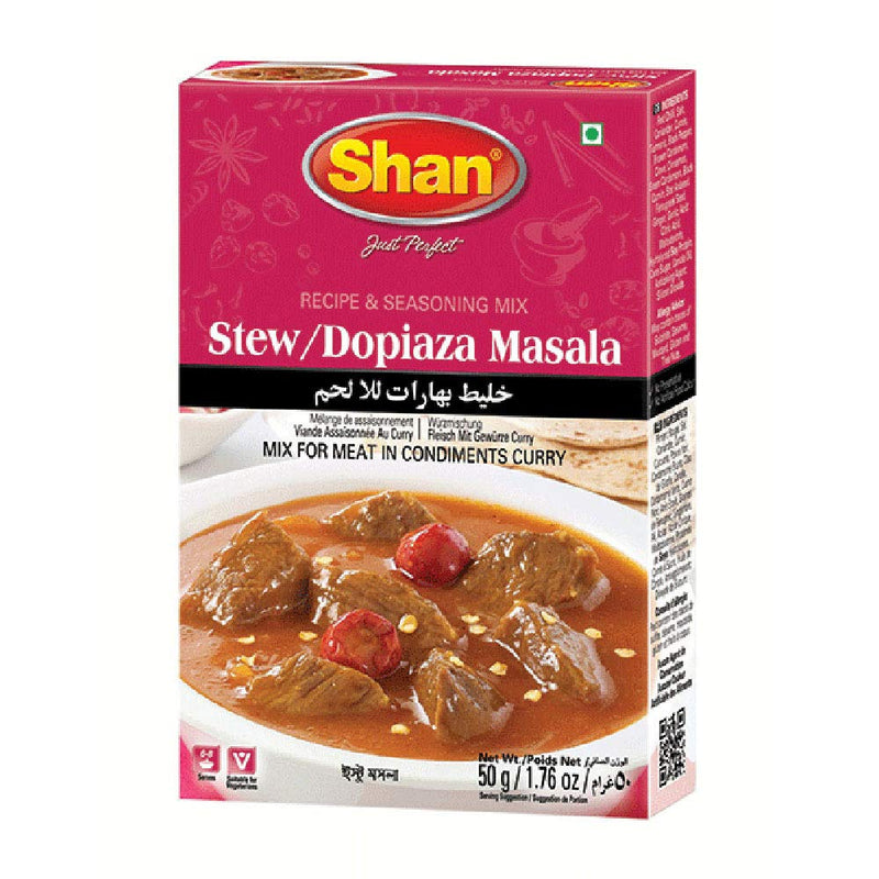 Shan Stew/Dopiaza Recipe and Seasoning Mix 1.76 oz (50g)