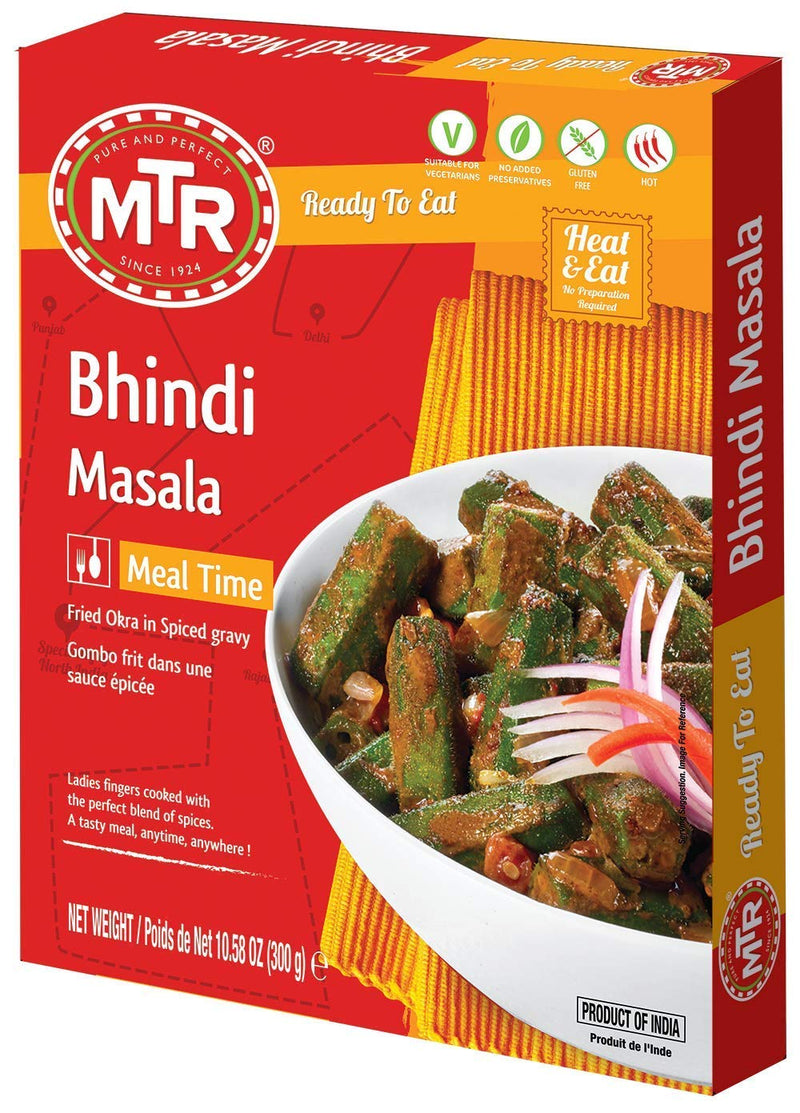 MTR Ready to Eat - Bhindi Masala 10.58oz (300g)