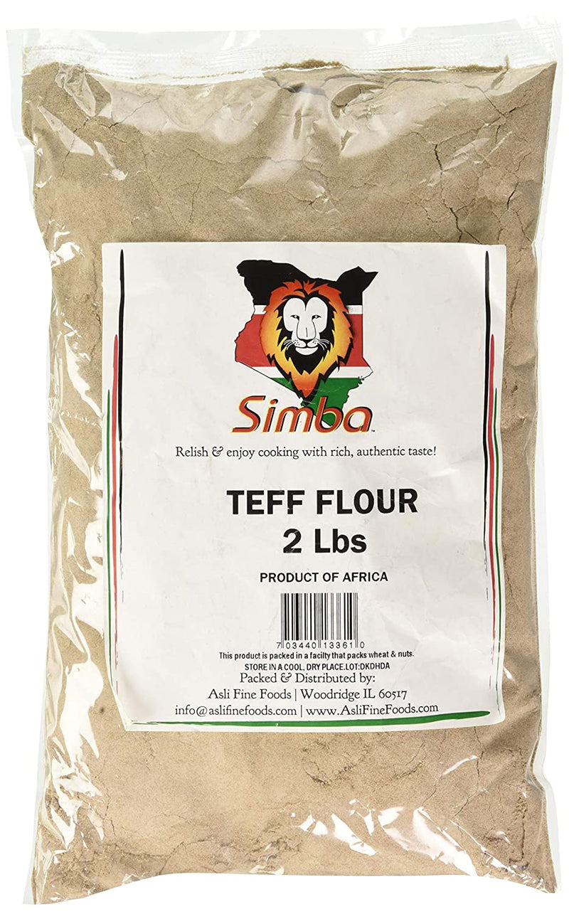 Simba Teff Flour, Injera Flour,