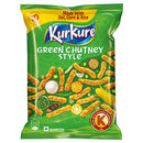 Kurkure Green Chutney Chips, Indian Chips, 90g