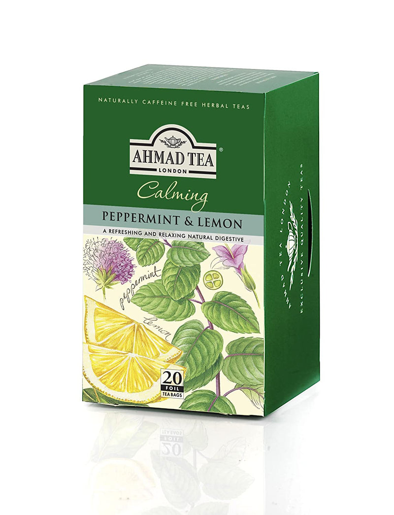 Ahmad Tea, Peppermint & Lemon, 20 Count