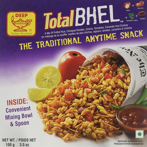 Deep Total Bhel 3.5 oz, 100g