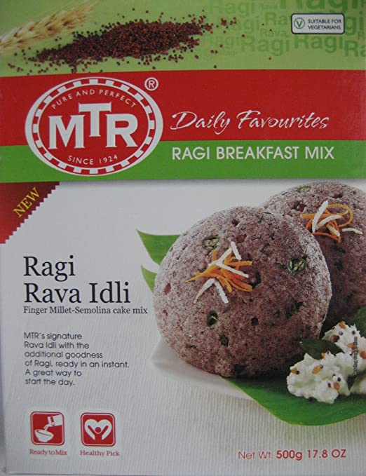 MTR Ragi Rava Idli 500g (17.8oz)