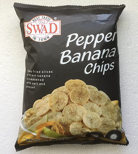 Swad Pepper Banana Chips (Various Sizes Available)