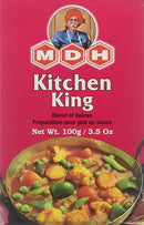 MDH Kitchen King Masala, Blend of Spices, 100g