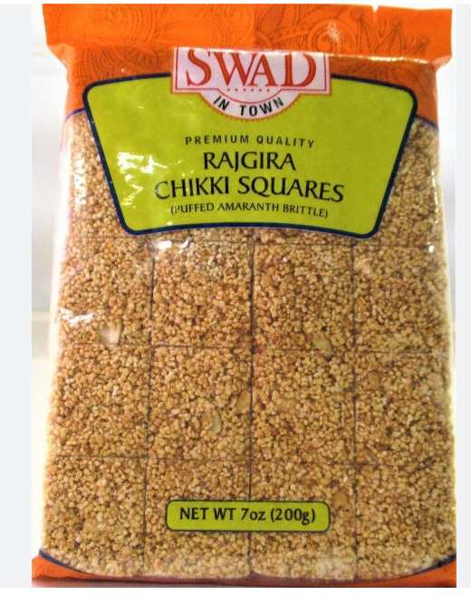 Swad Rajgira Chikki Squares, 200g