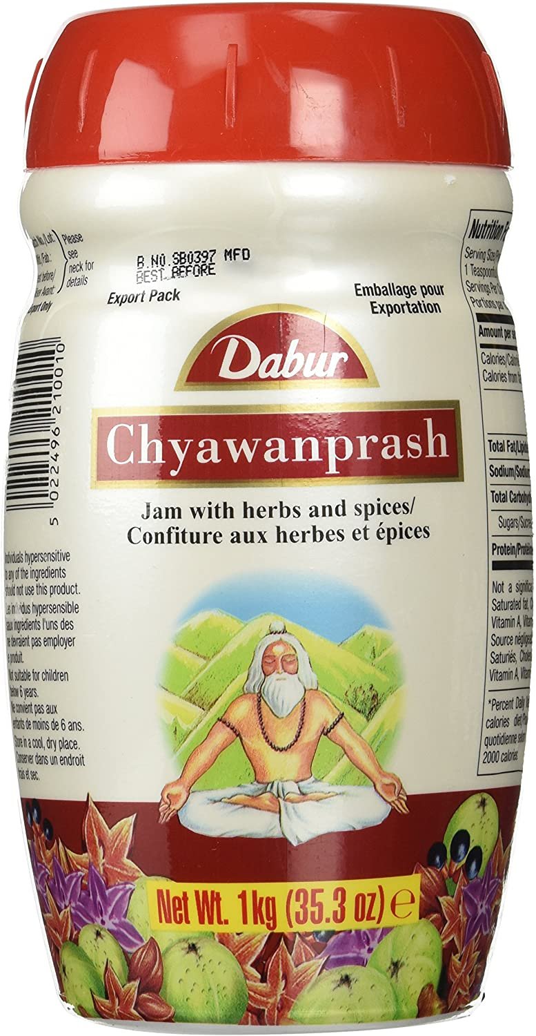 Dabur Chyawanprash 1 Kg. - Spread with Herbs & Spices