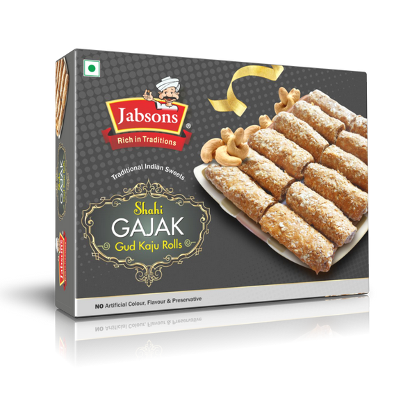 Jabsons Gajak Gud Kaju Roll, 350g