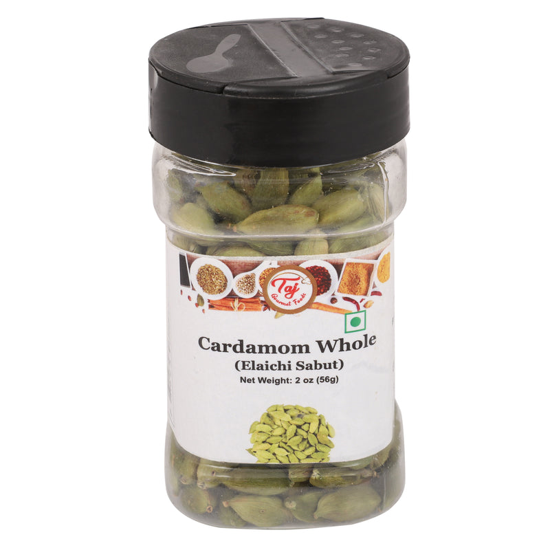 TAJ Cardamom Green Cardamom, Whole Pods, Indian Elaichi