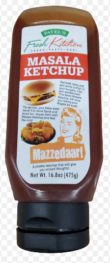 Patel's Fresh Kitchen Masala Ketchup 475g (16.8oz)