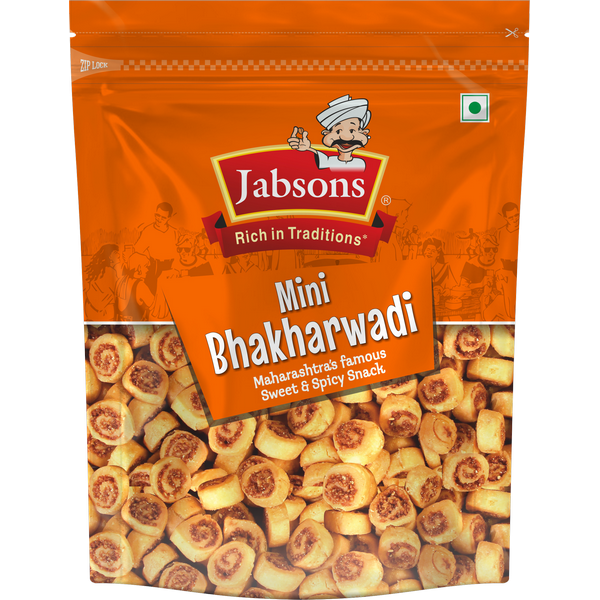 Jabsons Mini Bhakarwadi, 160g