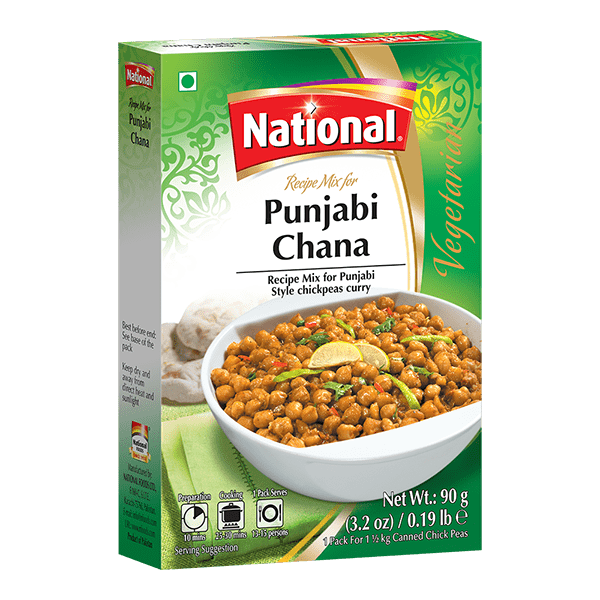 National Punjabi Chana Recipe Mix 3.20 oz (90g)