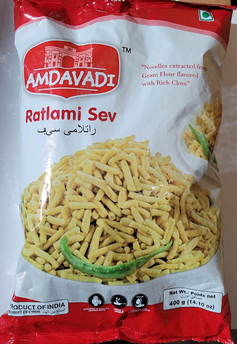 Amdavadi Snacks Ratlami Mix, 400g