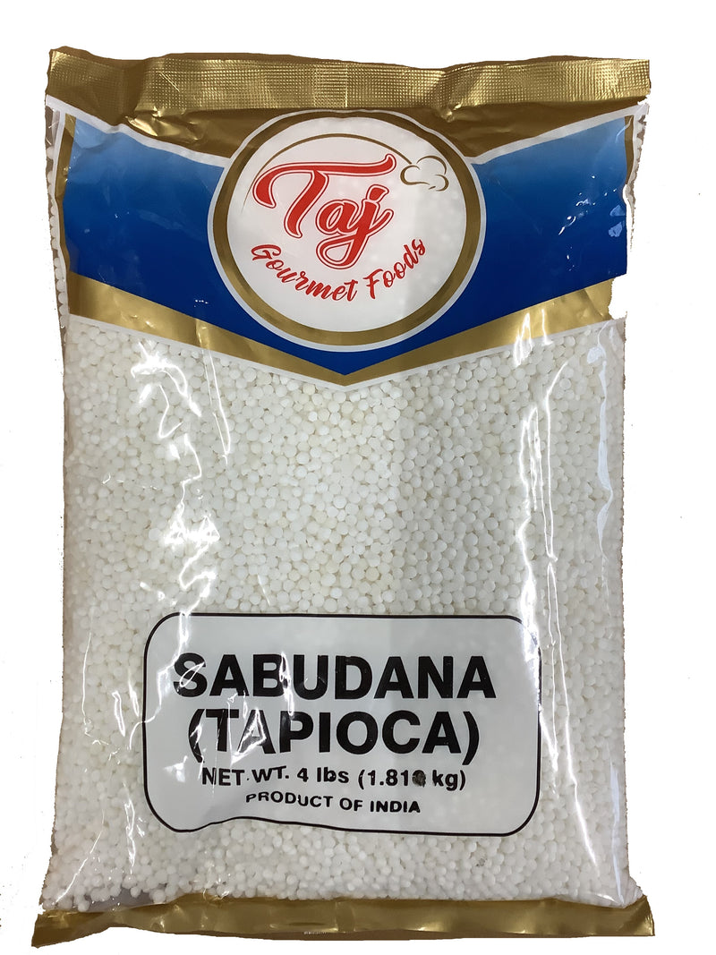 TAJ Sabudana (Sago, Tapioca) (Various Sizes Available)