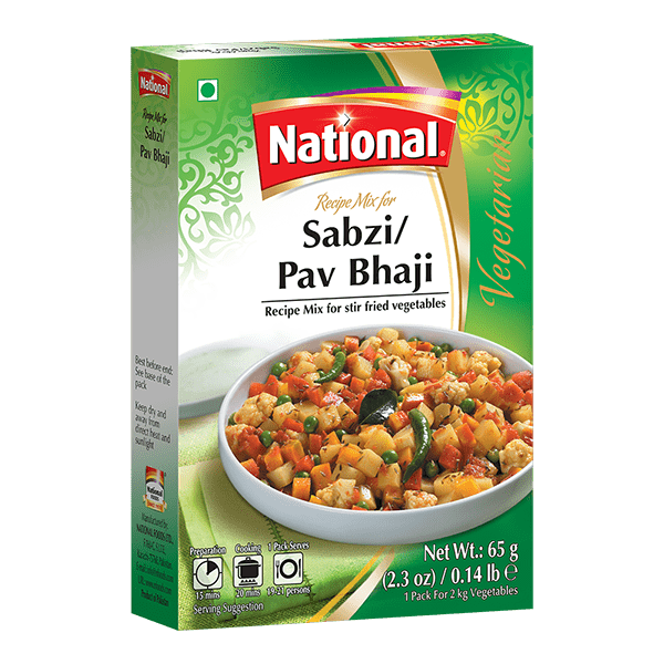 National Sabzi/Pav Bhaji 65g