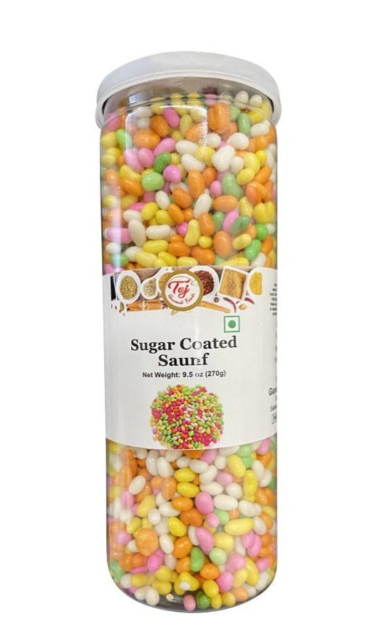 TAJ Sugar Coated Saunf 9.5oz (270g)