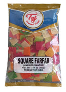 TAJ Fryums Farfar Square Unfried Snacks, 14oz(400g)