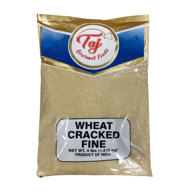 TAJ Cracked Wheat Fine, Kansar, Bulgur, Fada, 4lbs