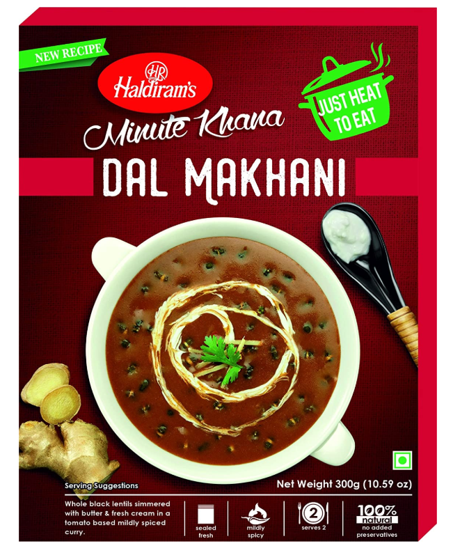 Haldirams (Ready To Eat) Dal Makhani, 300g