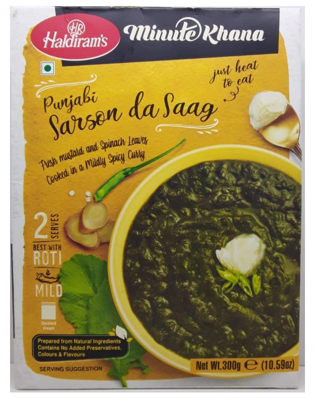 Haldirams Minute Khana Punjabi Sarso Da Saag 300G