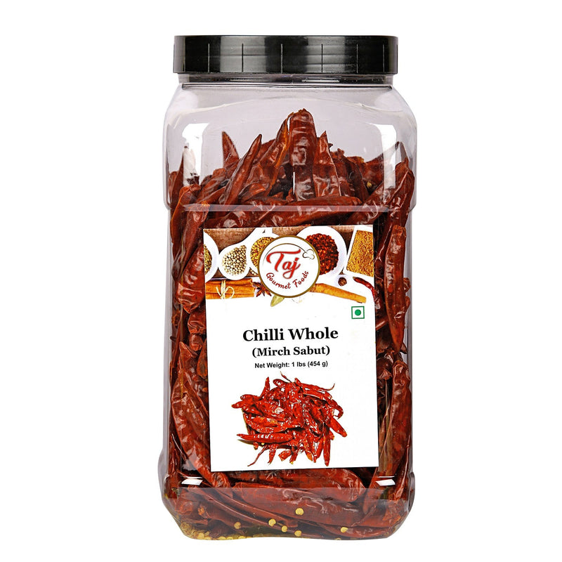 TAJ Whole Chilli (Whole Mirchi, Without Stem)