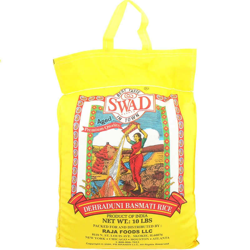 Swad Rice Basmati, 10-pounds