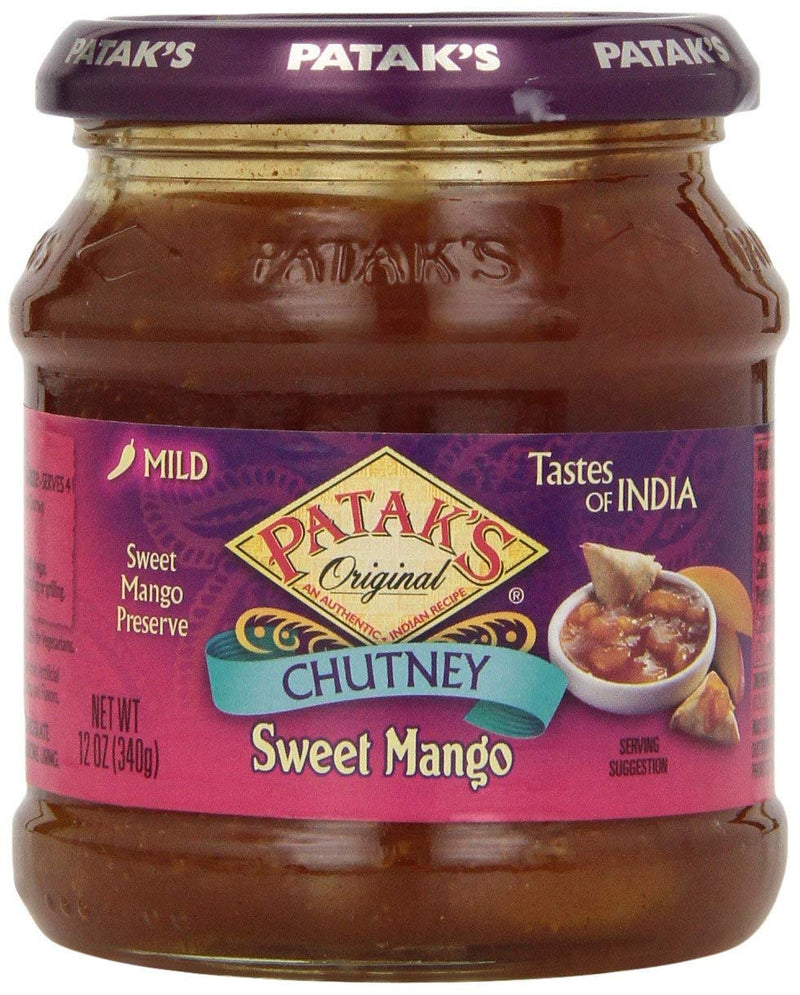 Patak's Sweet Mango Chutney, 12 oz